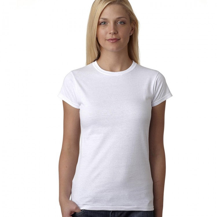Women’s Short Sleeve Cotton T-Shirt – 100% Natural Cotton
